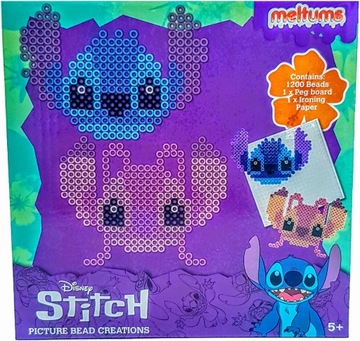 KORALIKI DO PRASOWANIA LILO & STITCH AŻ 1200 KORALIKÓW - 2 WZORY