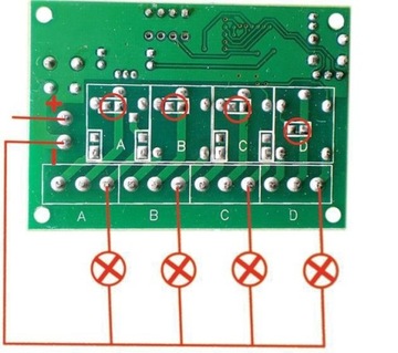Контроллер 2 пульта дистанционного управления 4 канала 4x10A 24V блок питания пульт дистанционного управления MT-C402