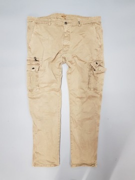 CAMEL ACTIVE TAPERED FIT spodnie bojówki męskie 38/32 pas 106