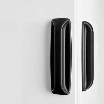 РУЧКИ ЯЩИКА САМОКЛЕЯЩИЕСЯ, ЧЕРНЫЕ, 2 ШТ. ДВЕРНАЯ РУЧКА