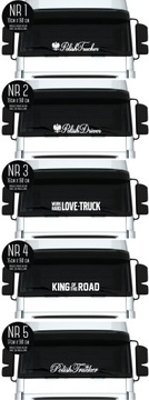 Наклейка для обтекателя окна грузовика Tira * УЗОРЫ * ЦВЕТА * 90 см * XL