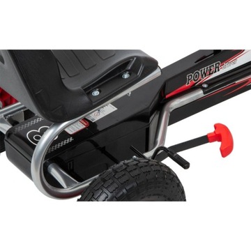 АВТОМОБИЛЬ ГОКАРТ С ПЕДАЛАМИ ENERO 14 RED