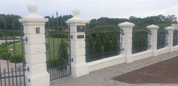 ЗАБОРЫ УСАДЬБЫ, ЗАБОРЫ СТИЛЬНЫЕ, БЕТОННЫЕ