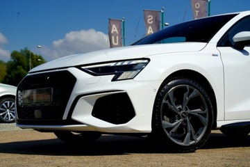 Audi A3 8Y Limousine 1.5 35 TFSI 150KM 2022 Audi A3 Limousine S LINE skóra KAMERA virtual, zdjęcie 7