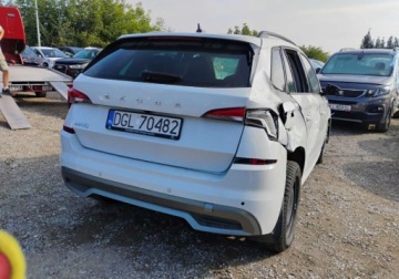 Skoda Kamiq Crossover 1.5 TSI 150KM 2024 Skoda Kamiq 2024r, 1.5 Benzyna. AUTOMAT. Uszkodzona. Poobijana. 1.5 Benzyna, zdjęcie 2