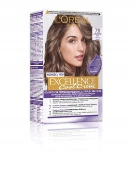 LOREAL EXCELLENCE FARBA 7.11 BLOND