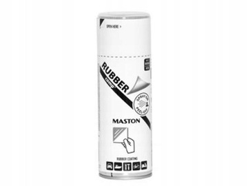 MASTON RUBBER płynna guma folia spray BIAŁY PÓŁMAT