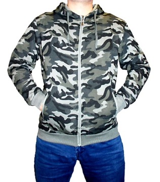 BLUZA MORO Z KAPTUREM LIKWIDACJA MAGAZYNU M