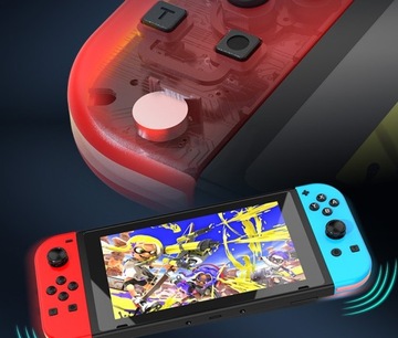 ВЫСОКОКАЧЕСТВЕННЫЙ КОНТРОЛЛЕР JOY CON ДЛЯ SWITCH/LITE/OLED+2 НАПРАВЛЯЮЩИХ СО СТАЛЬНЫМ СЕРДЦЕМ
