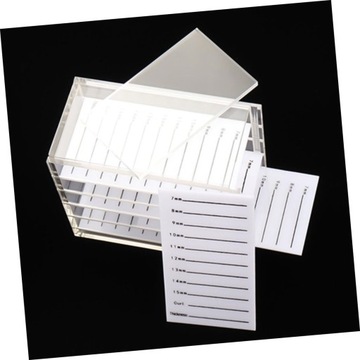 Подставка для коробки, многослойная тарелка для ресниц, поднос для макияжа, па