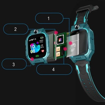 Умные часы для детей - SMART WATCH с LBS Locator + SIM FREE