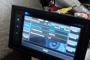 CLARION VX402E — 2DIN DVD/USB/AUX BLUETOOTH — СЕНСОРНЫЙ