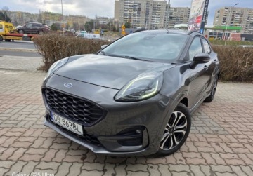 Ford Puma II Crossover 1.0 EcoBoost mHEV 155KM 2020 Ford Puma ST-Line - 155 KM - Super stan Zarejestrowany Hybryda