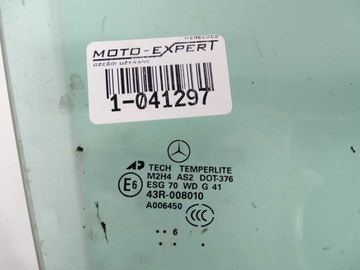 MERCEDES ML W164 SKLO (OKNO) DVEŘE PRAVÝ PŘEDNÍ