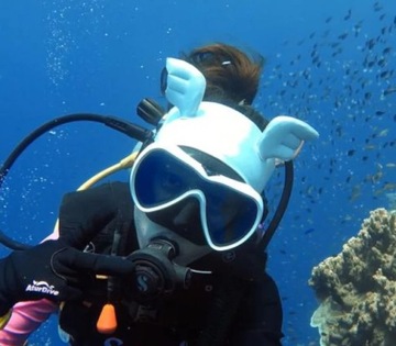 hair protection ear, swimming cap, diving modeling headgear, cartoon ear