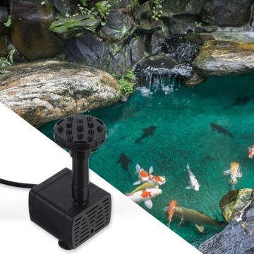 САДОВЫЙ ФОНТАННЫЙ НАСОС 200 Л/Ч + СОЛНЕЧНАЯ ПАНЕЛЬ 110X110 ММ