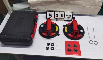 ВАКУУМНАЯ ПРИСОСКА ДЛЯ ПЛИТКИ РУЧКА С НАСОСОМ И МАНОМЕТРОМ ДЛЯ ОКОННОЙ ПЛИТКИ 2x