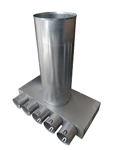 Комплект рекуперации двухэтажного дома 200м Ø 50мм/75мм