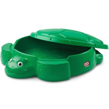 Зелена Пісочниця Пластикова Черепаха з Кришкою - Little Tikes
