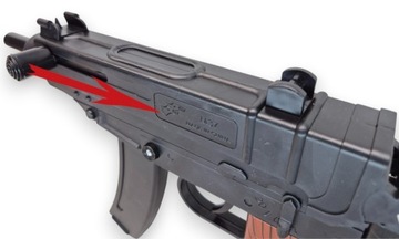 Scorpion KARABIN SPRĘŻYNOWY Replika NA KULKI 6mm Air Soft Gun +2 Tarcze