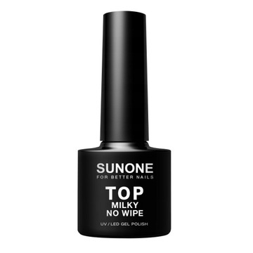 SUNONE HYBRID 5ML - TOP MILKY NO WIPE 5G ДЛЯ НОГТЕЙ