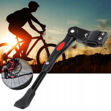 ПОДСТАВКА ДЛЯ ВЕЛОСИПЕДА, РЕГУЛИРУЕМАЯ ВЕЛОСИПЕДНАЯ НОГА, ЗАДНЯЯ СТОРОНА, АЛЮМИНИЙ