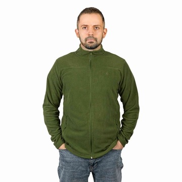 Polar męski bluza rozpinana khaki Captain Mike L