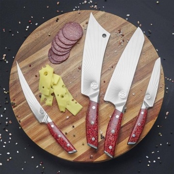 Обвалочный нож Dellinger Sandvik Nortern Sun RED 165