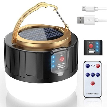 LAMPA LAMPKA SOLARNA AWARYJNA KEMPINGOWA NAMIOTU