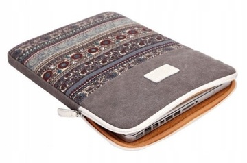 WROCŁAW Etui Canvas na laptopa 14,1 szary