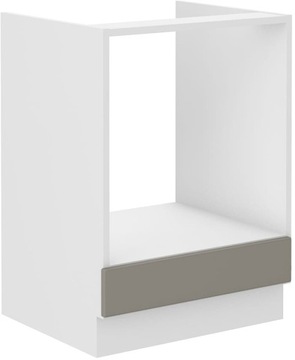 SZAFKA KUCH POD PIEKARNIK 60CM STILO SZARO BIAŁA