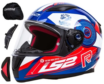CZARNY KASK LS2 FF353 RAPID r XL SZYBA POD PINLOCK
