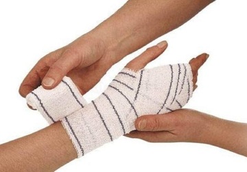 Sylamed Opaska krepowa na stawy 1szt. 4mx10cm