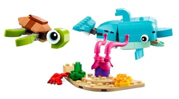 LEGO CREATOR Delfin i Żółw 31128