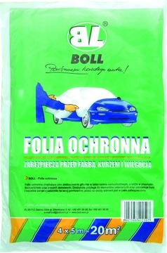 ЗАЩИТНАЯ ФОЛЬГА ДЛЯ ПОКРАСКИ КОРОБКИ 4М Х 5М 20М2