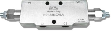 ПРАВЫЙ ЦИЛИНДР SMT-2LS 80x45 ХОДОВ 500 РЕГУЛИРУЕМЫЙ БЛОК EARLING