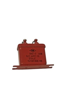 KONDENSATOR OMBG-2 400W 0,25mkf +-5% 0384.0k ОМБГ-2 400B