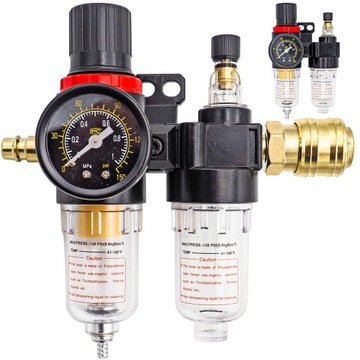 FILTR POWIETRZA REDUKTOR CIŚNIENIA ODWADNIACZ 1/4