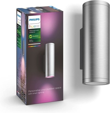 Philips Hue White & Col. Kinkiet Ogrodowy LED 16 W