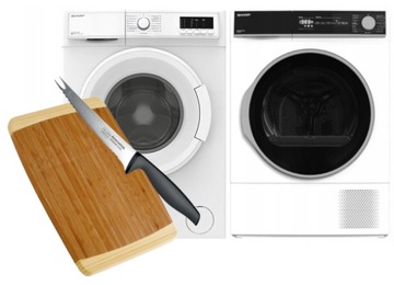Стиральная машина SHARP ES-HFM6103WD-PL 6 кг 1000 об/мин