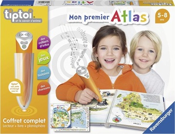 Ravensburger interaktywna książka atlas DE OUTLET