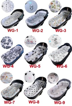 Постельное белье для коляски, вкладыш с поролоновым матрасом, приличного размера, МНОГО ЦВЕТОВ.