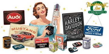 Vespa Итальянская жестяная открытка 14х10см