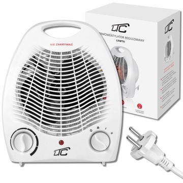 TERMOWENTYLATOR GRZEJNIK ELEKTRYCZNY FARELKA 2000W LTC