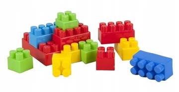 Пластиковые детские кубики + сумка 200 шт.