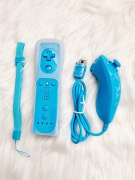 ПУЛЬТ ДЛЯ Wii NINTENDO NUNCHUCK синий