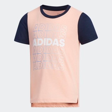 ADIDAS KOSZULKA T-SHIRT sportowa dziewczęca