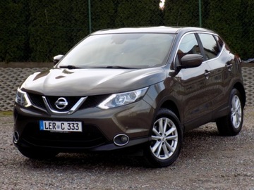 Nissan Qashqai II Crossover 1.2 DIG-T 115KM 2014 Nissan Qashqai Navi Kamera LineAssist Parkdistance 1.2 Benzyna 116KM