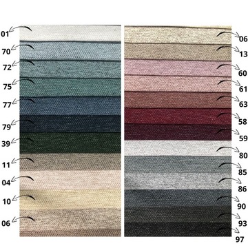 Сменный образцы ткани образцов материалов для обивкой мебели