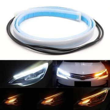 ŚWIATŁA DRL FLEX LED dzienne + płynący kierunek